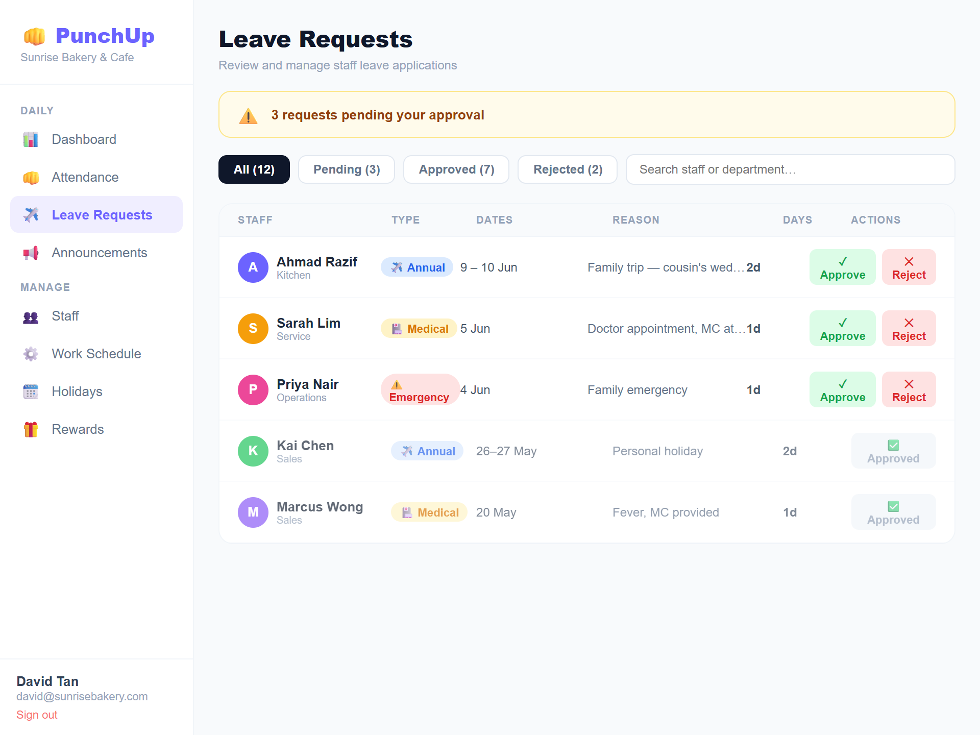 Leave Management